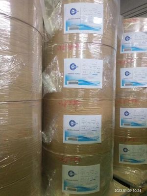 FSC Virgin Wood Pulp Top Coated Jumbo Thermal Paper Roll For POS ROLL / Baskı / Etiket