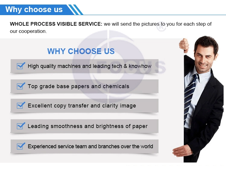 48GSM/55GSM Termal Kağıt Jumbo Rulo İyi P&uuml;r&uuml;zs&uuml;zl&uuml;k Y&uuml;zeyi 0