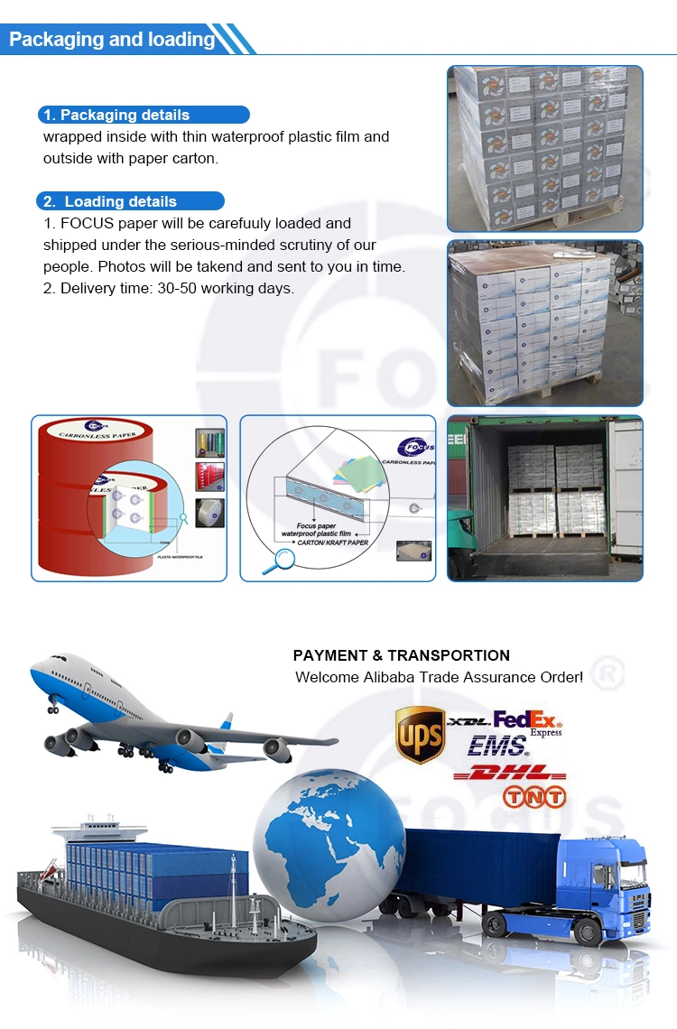 % 100 Bakire Yumuşak Odun Hamuru Keskin G&ouml;r&uuml;nt&uuml; Termal Kağıt 45GSM 48GSM 55GSM 5