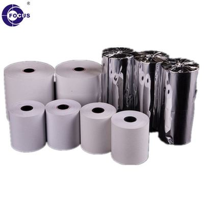 Oil Resistant Good Whitness Jumbo Thermal Paper Roll For Printing Receipts