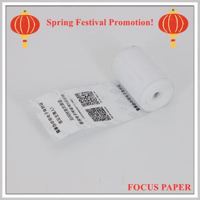 Thermal Label Paper Roll Made from Heat-Sensitive Material for Clear Images