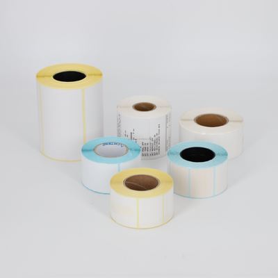 Black Image Thermal Label Paper Roll For Clear And Professional Labeling In Healthcare Industry