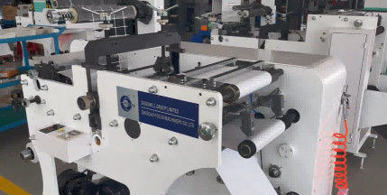 High Speed Rotary Adhesive Label Cutting Machine with Die-Cutting & Slitting