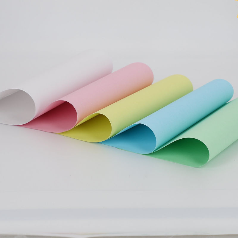 CB/CFB/CF NCR Paper For Laser Printers White Pink Yellow Blue Green 43*61