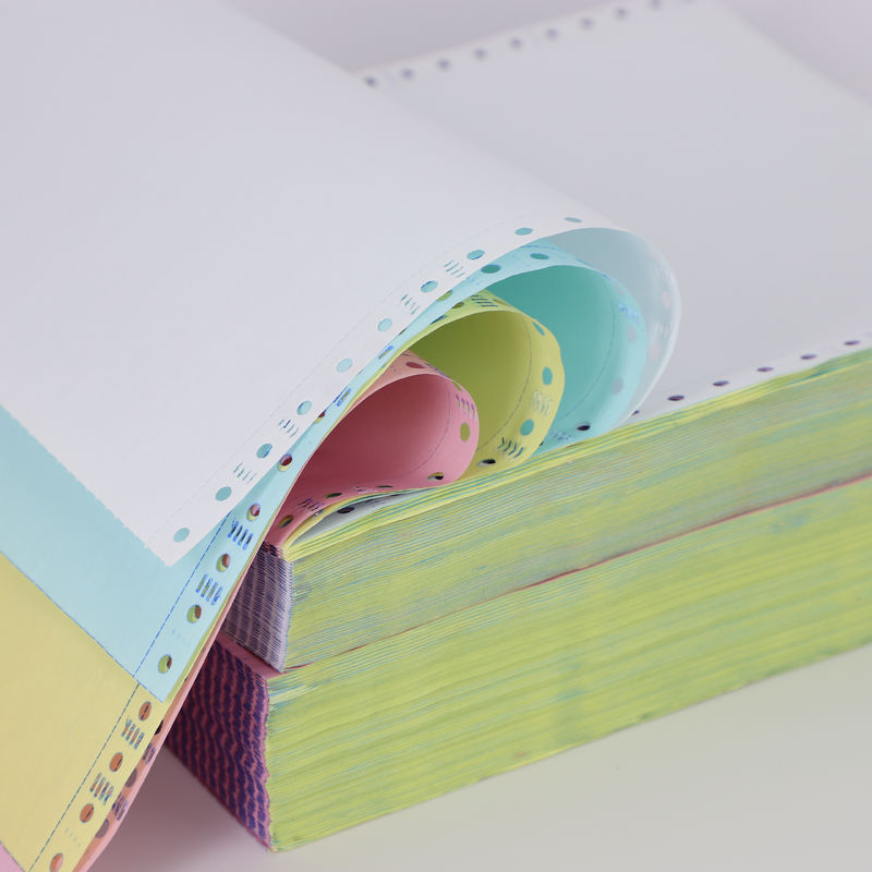 A GRADE NCR Paper with High Smoothness and 100% Virgin Wood Pulp for Commercial Bill