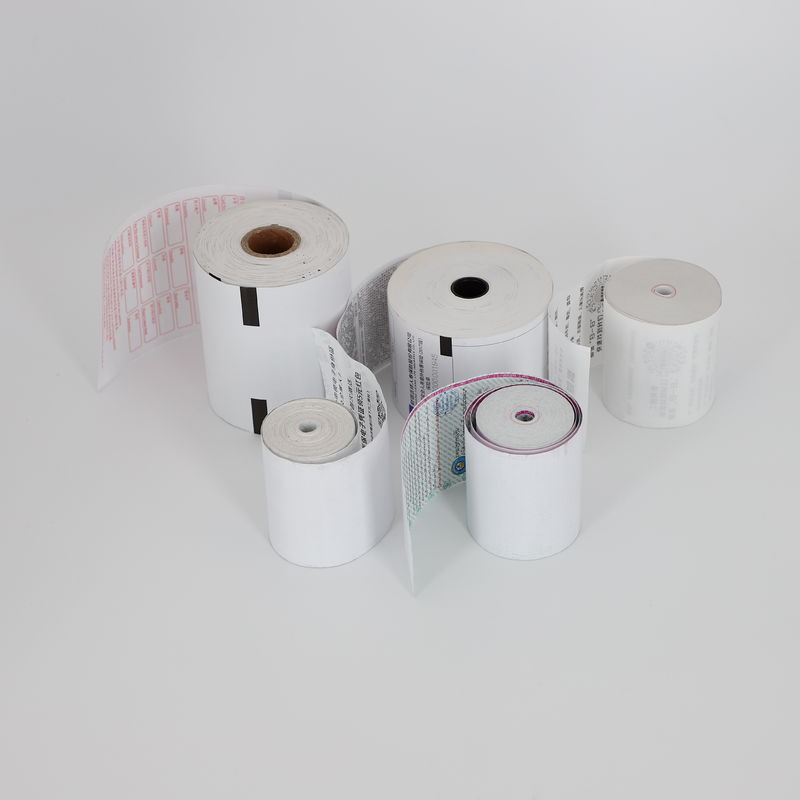 FOCUS Thermal Printer Paper / Thermal Register Rolls Image Blue And Black