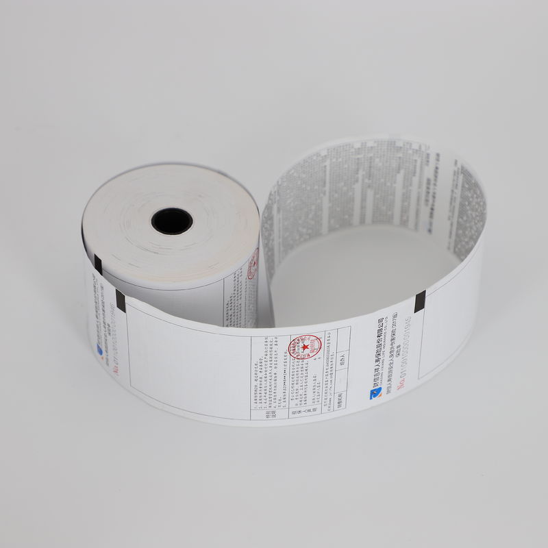 Custom Pre Printed 80mm Thermal Paper Roll High Brightness Free Sample Available