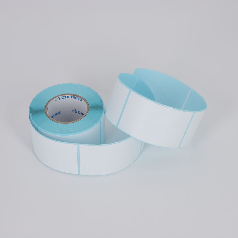 TOP COATED Printing Thermal Sensitive Label Paper Roll / Direct Thermal Label