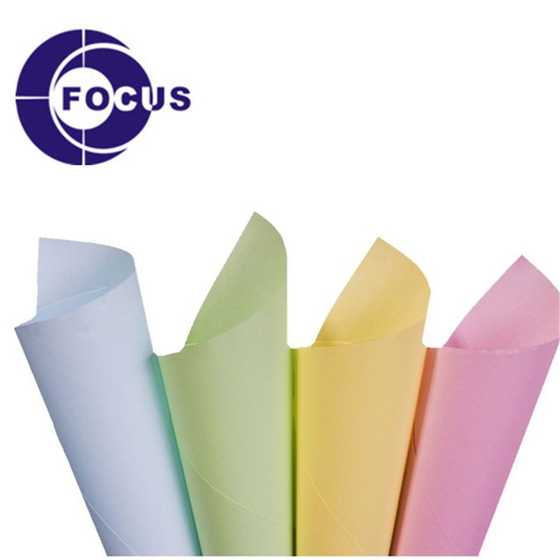 Carbonless Inkjet Copy Paper In Pink For Printing Needs