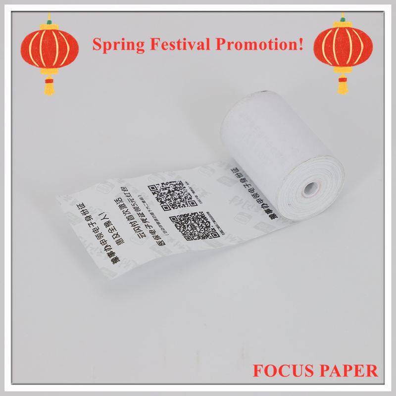 Thermal Label Paper Roll Made from Heat-Sensitive Material for Clear Images