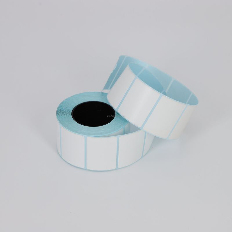 Glassine Paper Liner Black Image Thermal Label Paper Roll for Single Layer labeling requirements