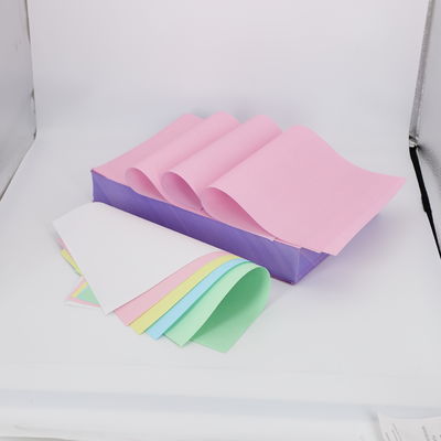 % 100 bakire ahşap hamuru A sınıf mavi resim sayfası / rulo 5 Plys NCR kağıdı