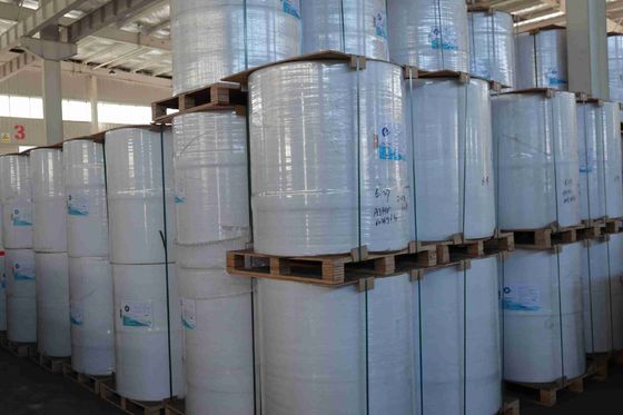 100% İthal Bakir Odun Hamuru BPA İçermez Termal Kağıt Yüksek Pürüzsüzlük Güçlü Gerilim Uzun Görüntüleme Ömrü