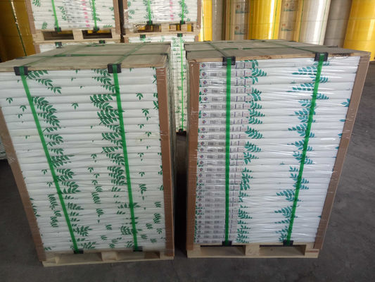 Çin markası % 100 ithal bakire ahşap hamuru Karbonsuz Kağıt Renkli NCR Yaprakları Yüksek sertlik